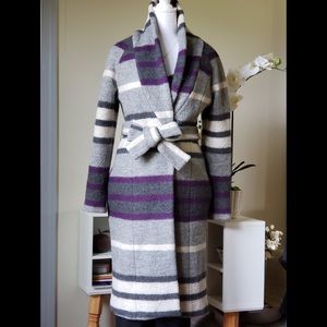 Pre owned Poleci knee length coat in excellent condition